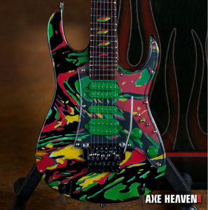 Steve Vai Signature Universe Swirl 7 String Miniature Guitar Replica Collectible