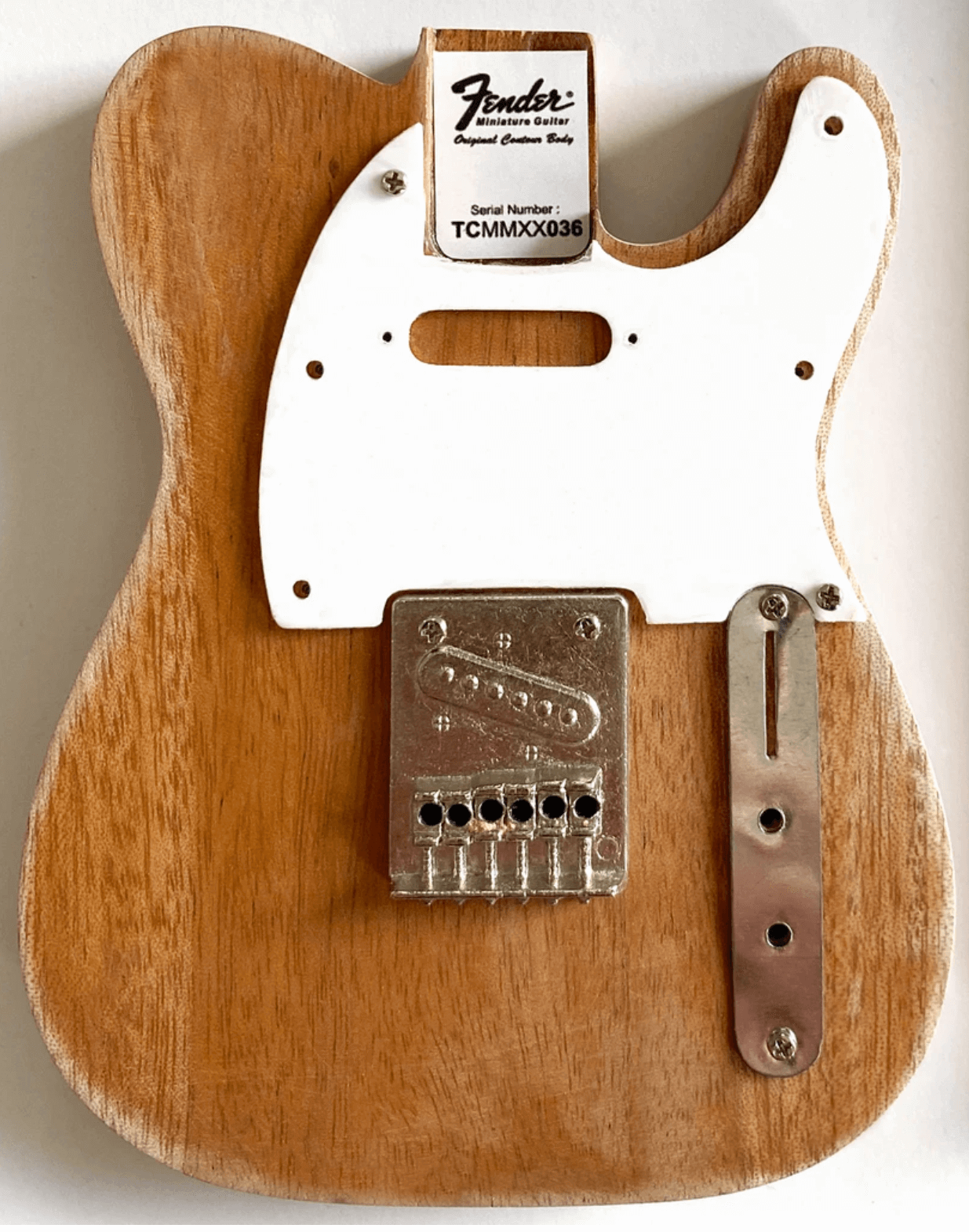 Miniature Guitar MODEL KIT - Fender™ Telecaster™ - BUILD YOUR OWN 