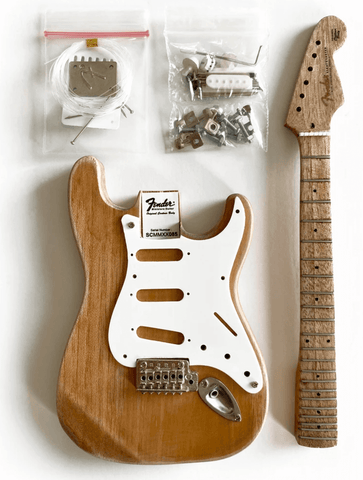 Miniature Guitar MODEL KIT - Fender™ Stratocaster™ - BUILD YOUR OWN - Officially Licensed