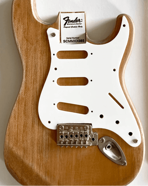 Miniature Guitar MODEL KIT - Fender™ Stratocaster™ - BUILD YOUR OWN - Officially Licensed