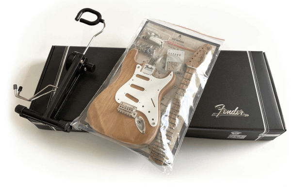 Miniature Guitar MODEL KIT - Fender™ Stratocaster™ - BUILD YOUR OWN - Officially Licensed