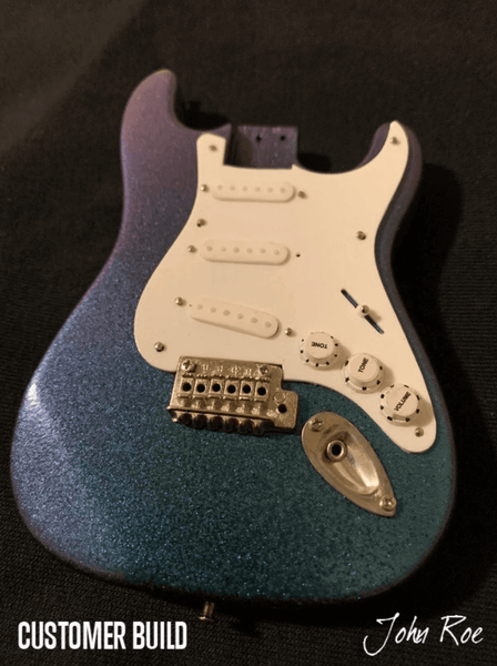 Miniature Guitar MODEL KIT - Fender™ Stratocaster™ - BUILD YOUR OWN