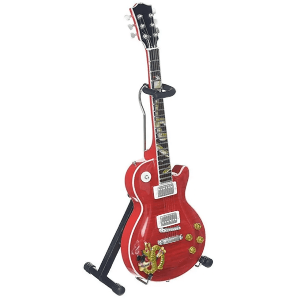 Slash Signature Red Snakepit Miniature Guitar Replica Collectible