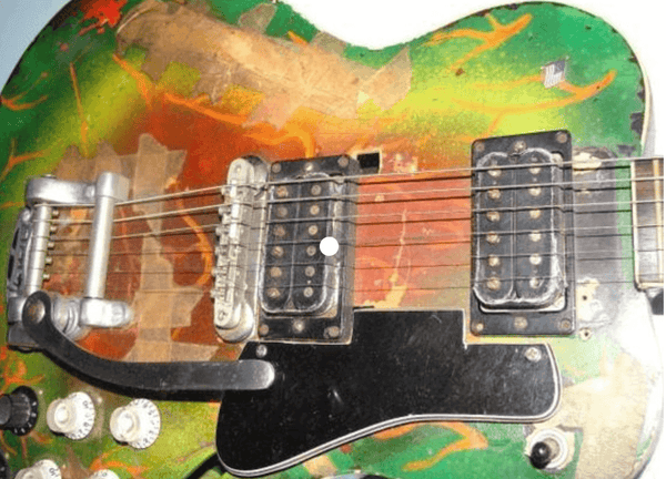 Mark Ferner 1967 Messenger Custom Mini Guitar Collectible