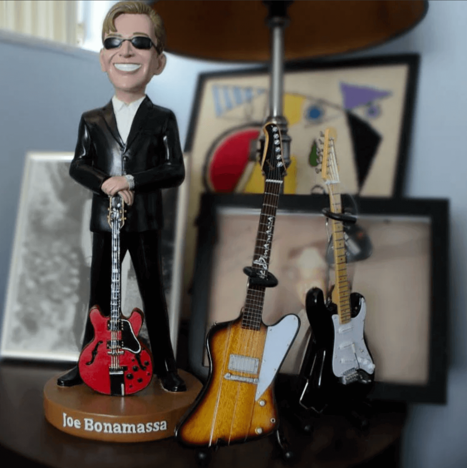 Joe Bonamassa Signature “1963 Firebird” Mini Guitar Replica Collectible