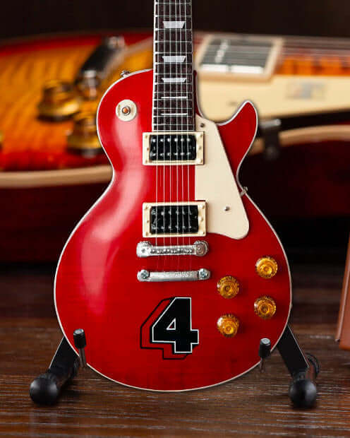 Slash Gibson Les Paul Standard Translucent Cherry Limited 4 Album Edition Mini Guitar Model