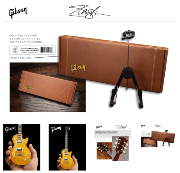 Slash Gibson Les Paul Standard Appetite Burst