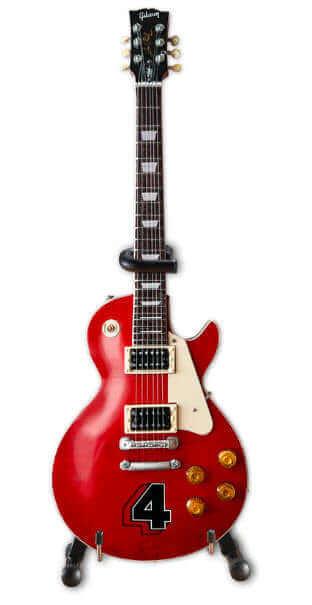 Slash Gibson Les Paul Standard Translucent Cherry Limited 4 Album Edition Mini Guitar Model