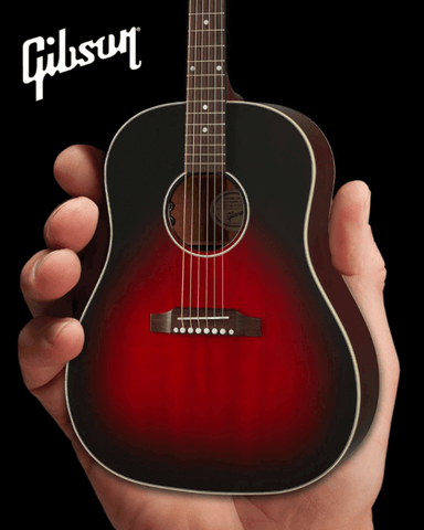 Slash Gibson J-45 Vermillion Burst Acoustic Mini Guitar Model