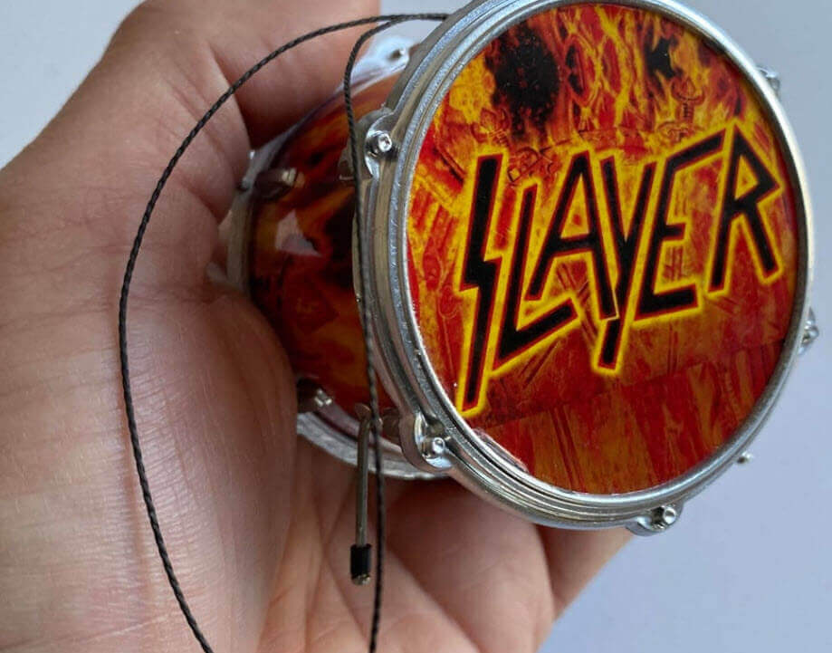 Slayer Drum Ornament 2.5" Hanging Ornament