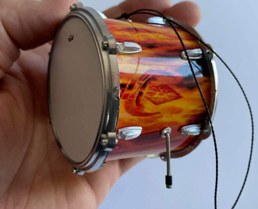 Slayer Drum Ornament 2.5" Hanging Ornament