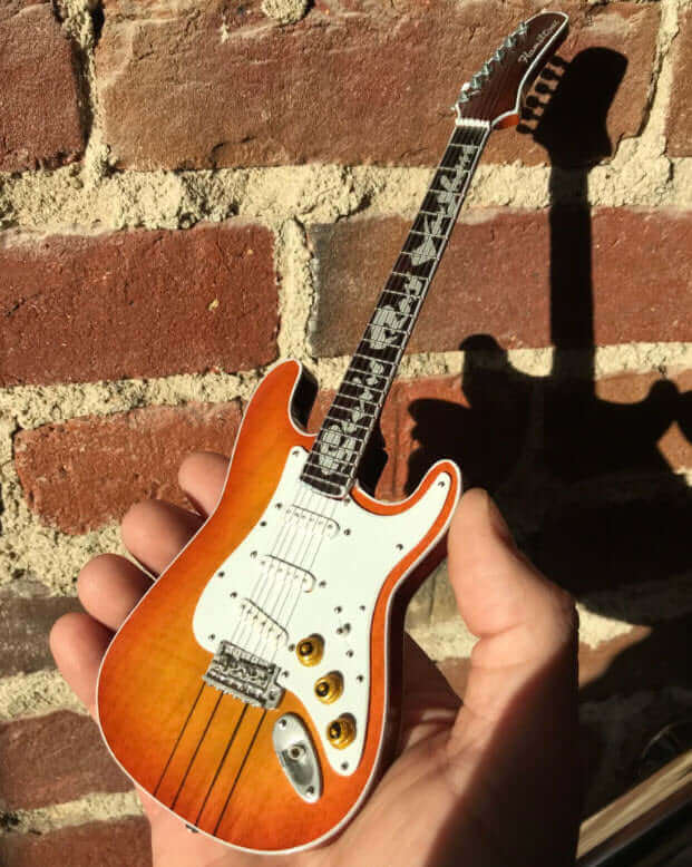 Stevie Ray Vaughan Signature Hamiltone Miniature Guitar Replica