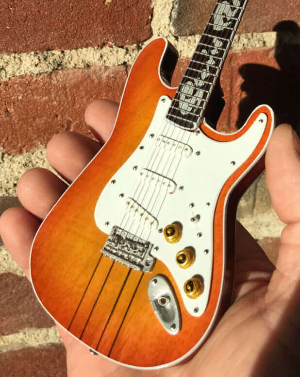 Stevie Ray Vaughan Signature Hamiltone Miniature Guitar Replica