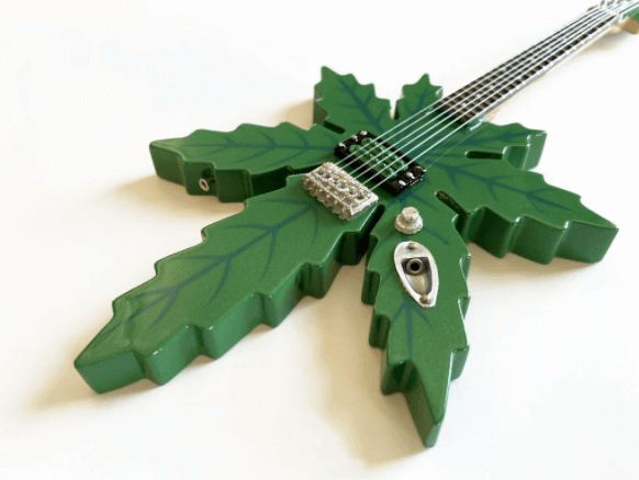 Tommy's Cheech & Chong Sweet Leaf Mary Jane Miniature Guitar