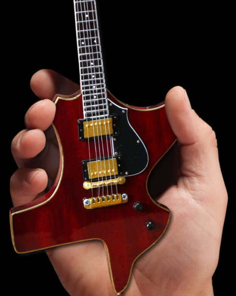 Billy F Gibbons Custom Big Texas Miniature Guitar Replica Collectible