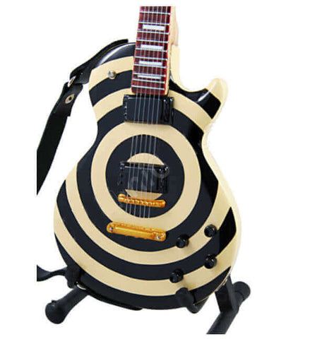 Zakk Wylde Miniature Cream & Black Bullseye